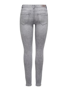 ONLY ONLWauw life mid Skinny fit-jeans -Medium Grey Denim - 15223167
