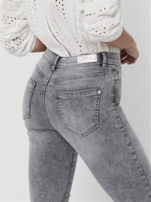 ONLY Skinny Fit Mid waist Jeans -Medium Grey Denim - 15223167