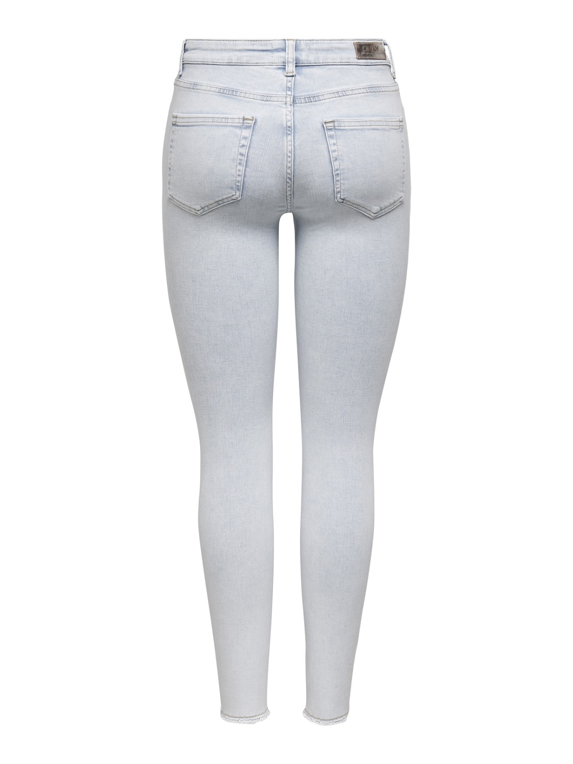 ONLY Skinny Fit Mid waist Jeans -Light Blue Denim - 15223448