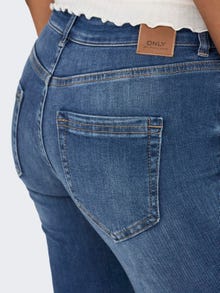 ONLY Flared fit Mid waist Jeans -Medium Blue Denim - 15223514