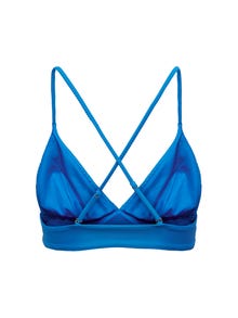 ONLY Texture Bikini top -Indigo Bunting - 15223709