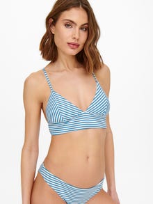 ONLY Driehoekig Bikini top -Blue Aster - 15223723