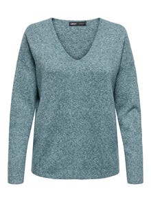 ONLY ONLRICA Gebreide pullover -Sea Moss - 15224360