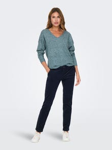 ONLY ONLRICA Gebreide pullover -Sea Moss - 15224360
