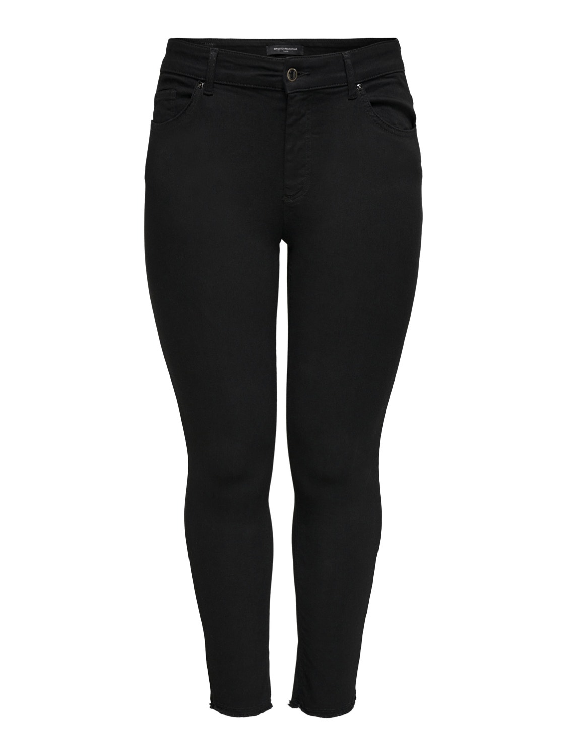 ONLY Curvy Carwilly life reg Skinny fit jeans -Black - 15224615