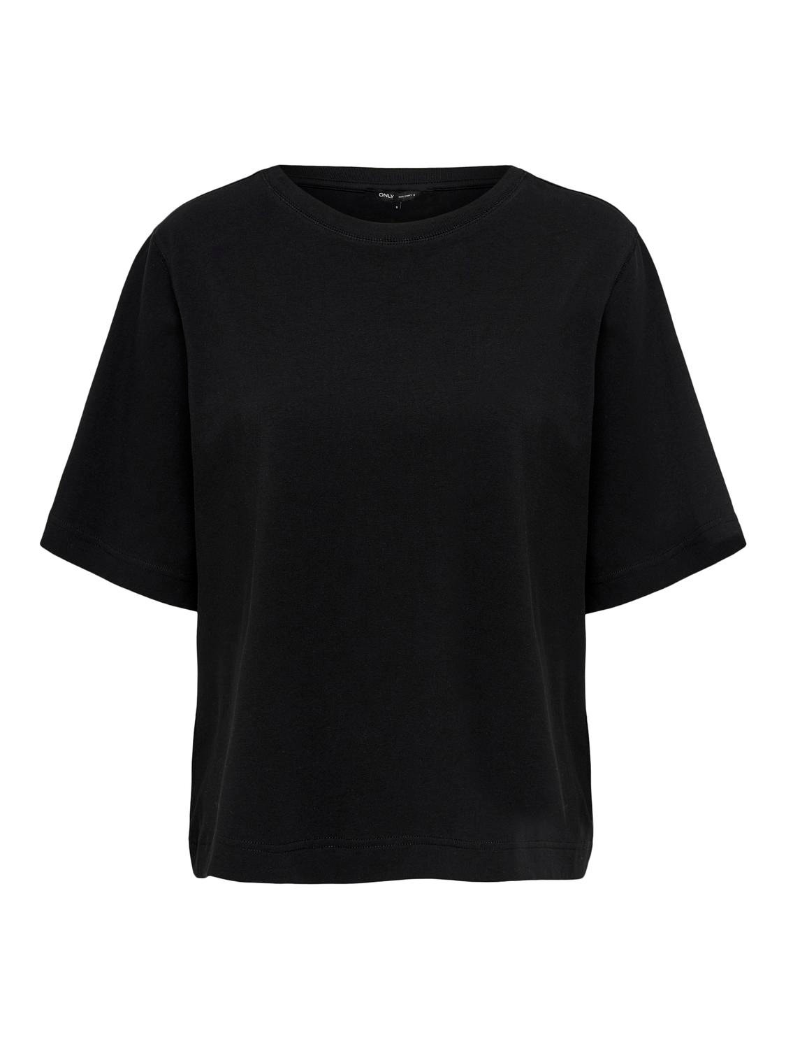 ONLY Loose fitted t-shirt -Black - 15224814