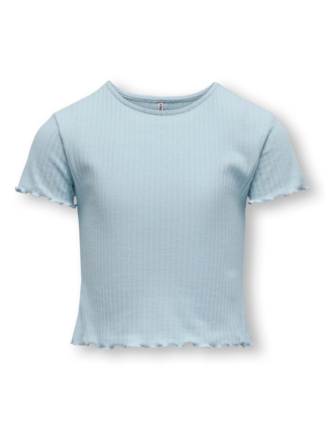 ONLY Cropped Top -Cashmere Blue - 15225338