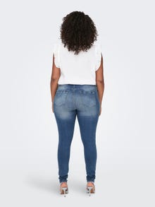 ONLY Skinny Fit High waist Jeans -Light Blue Denim - 15225450