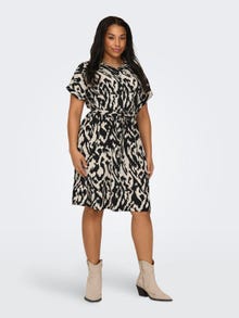 ONLY Curvy mini dress -Birch - 15225526