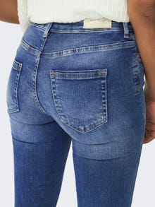 ONLY Skinny Fit Mittlere Taille Jeans -Medium Blue Denim - 15225794