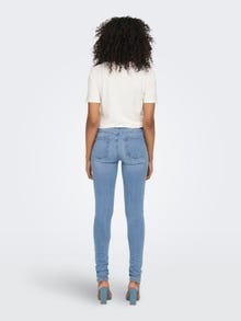 ONLY Jeans Skinny Fit Taille moyenne -Light Blue Denim - 15225795