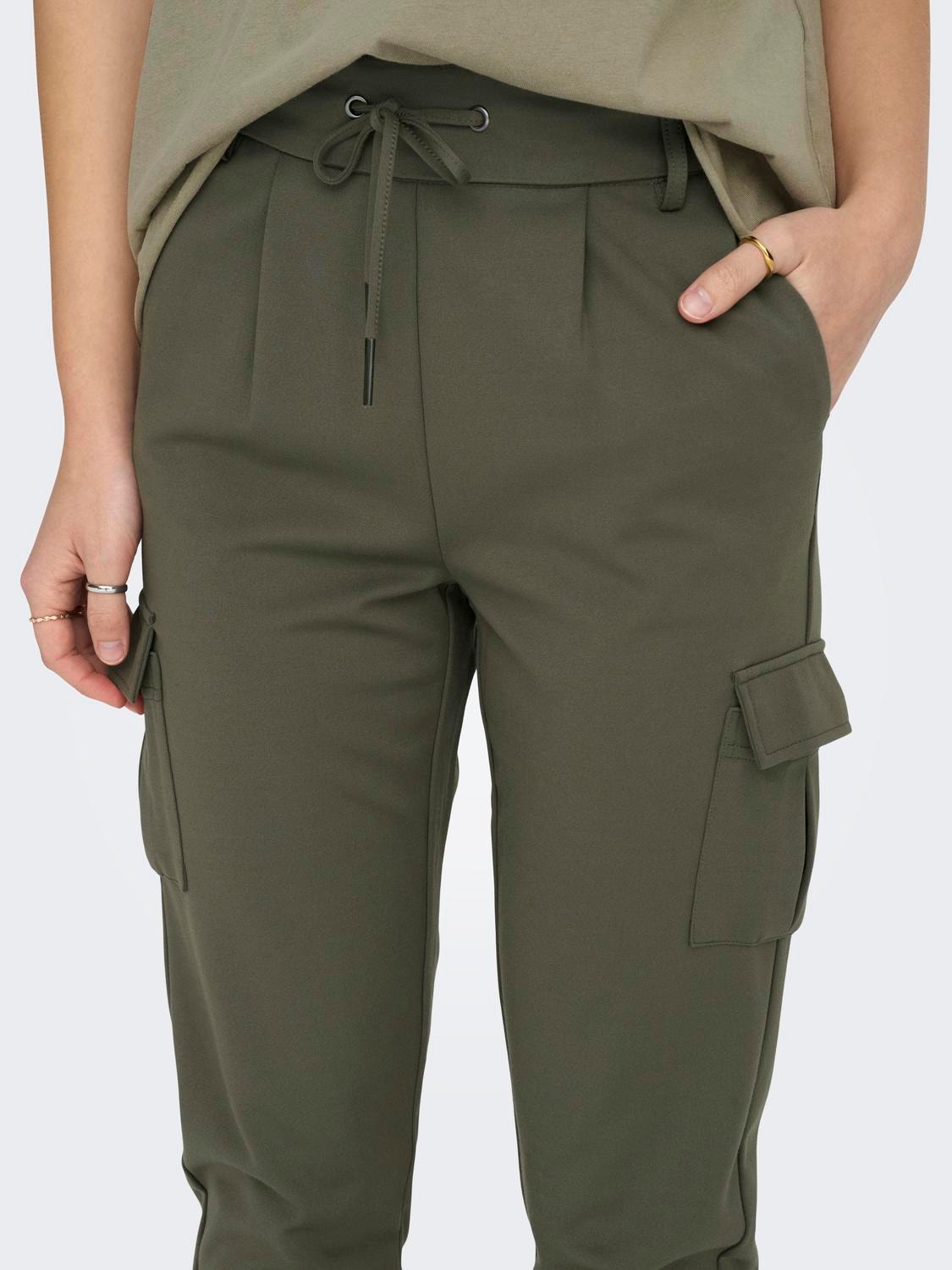 ONLY Poptrash Cargopants -Bungee Cord - 15225893