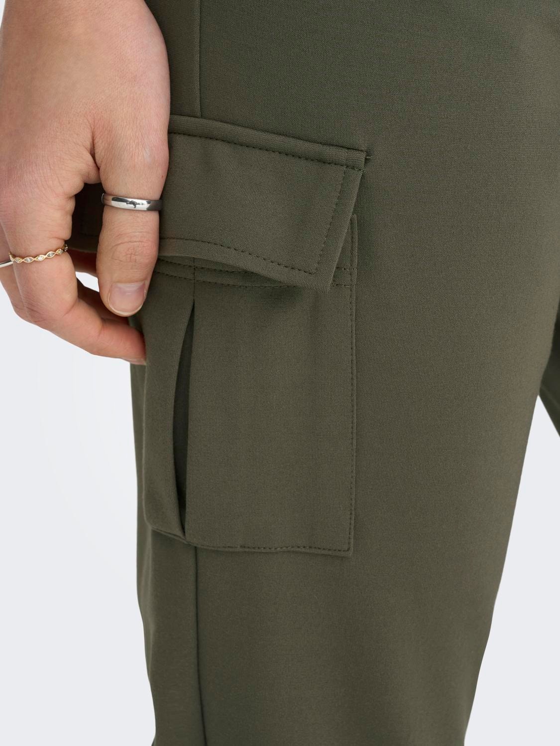 ONLY Poptrash pocket Cargo trousers -Bungee Cord - 15225893
