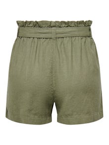 ONLY Linen shorts with tie belt  -Kalamata - 15225921