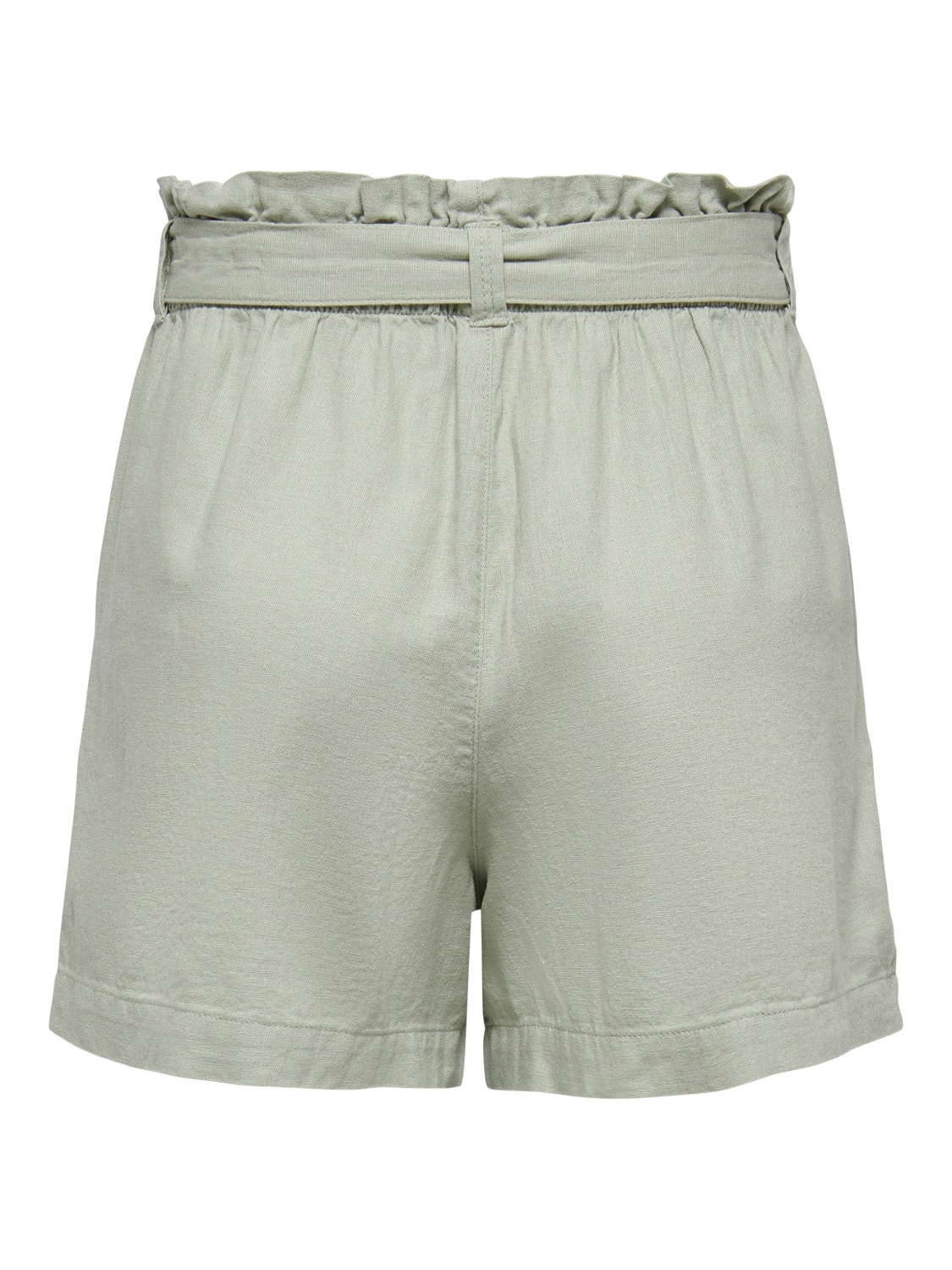 ONLY Cinturón de lino Shorts -Desert Sage - 15225921