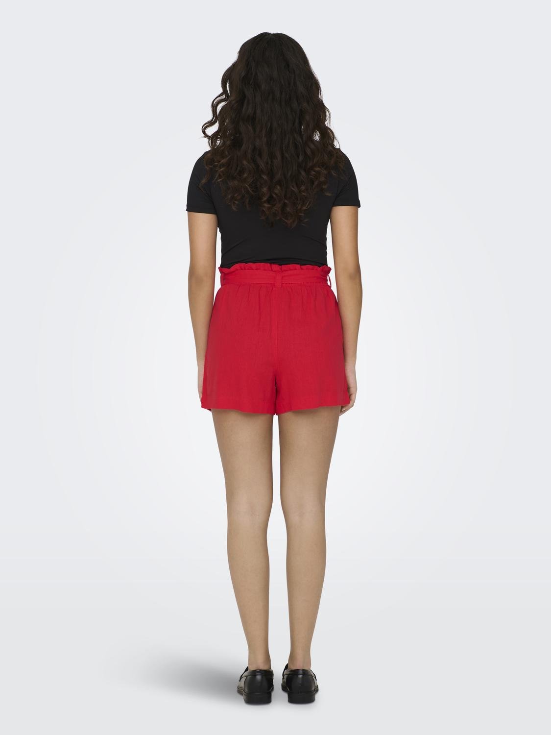 ONLY Shorts Regular Fit Taille moyenne -Bittersweet - 15225921