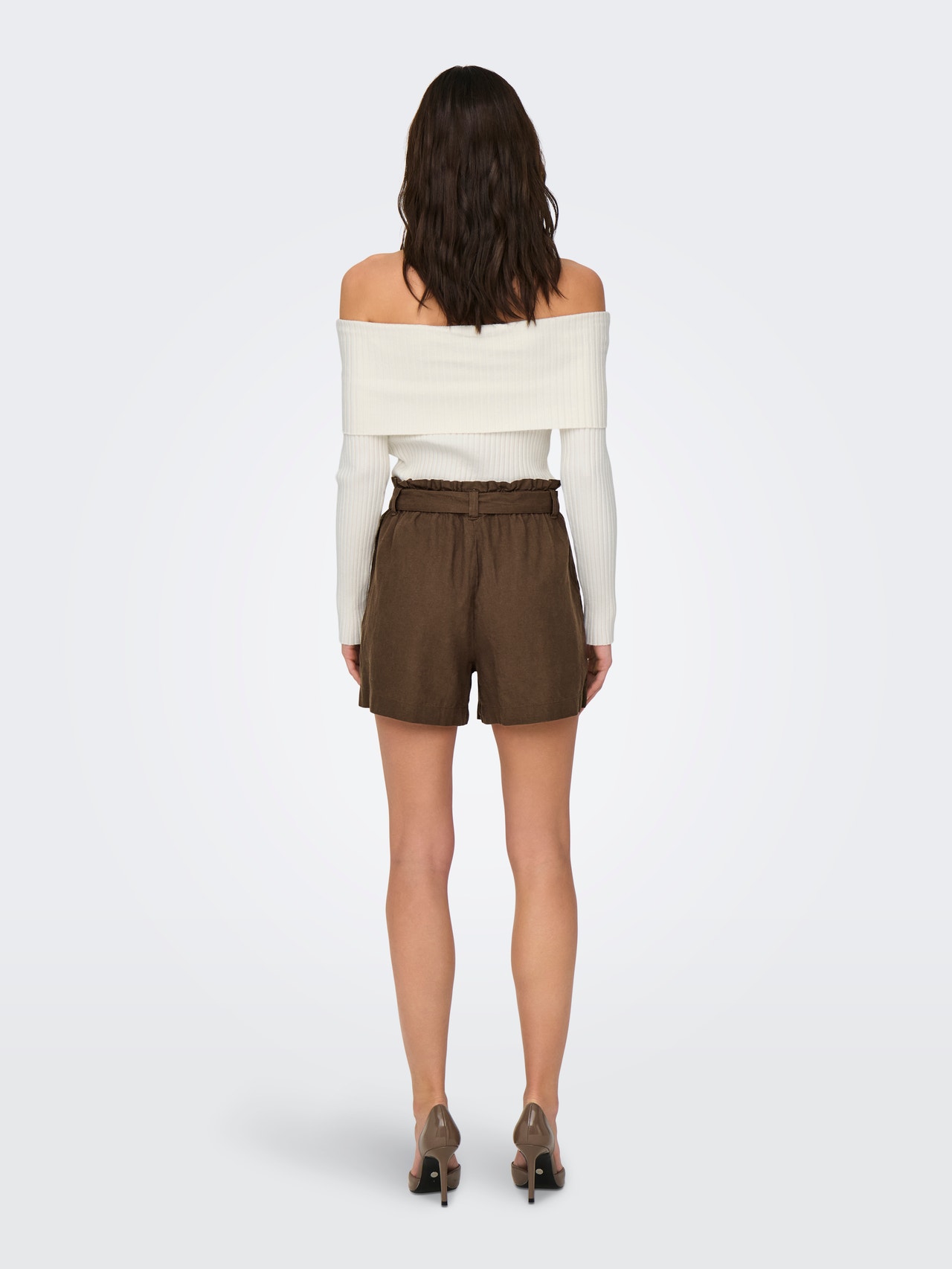 ONLY Regular fit Mid waist Shorts -Carafe - 15225921