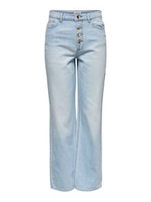 ONLY Jeans Taille haute -Light Blue Denim - 15226069