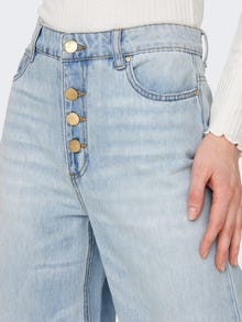 ONLY ONLMolly ancho Jeans de talle alto -Light Blue Denim - 15226069