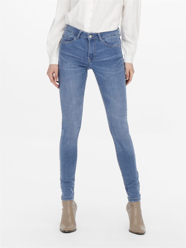 ONLY Skinny Fit Mid waist Jeans - 15226108