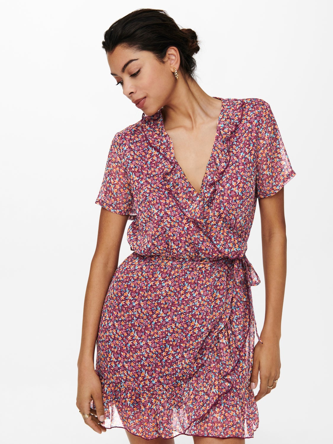 lole wrap dress