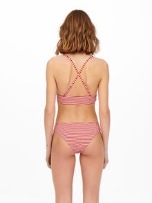 ONLY Adjustable shoulder straps Swimwear -Mars Red - 15226275