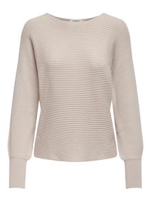 ONLY ONLADALINE Strickpullover -Pumice Stone - 15226298