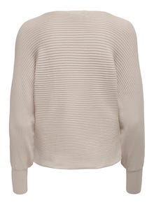 ONLY ONLADALINE Strickpullover -Pumice Stone - 15226298