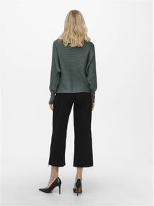 ONLY Short Knitted Pullover -Balsam Green - 15226298
