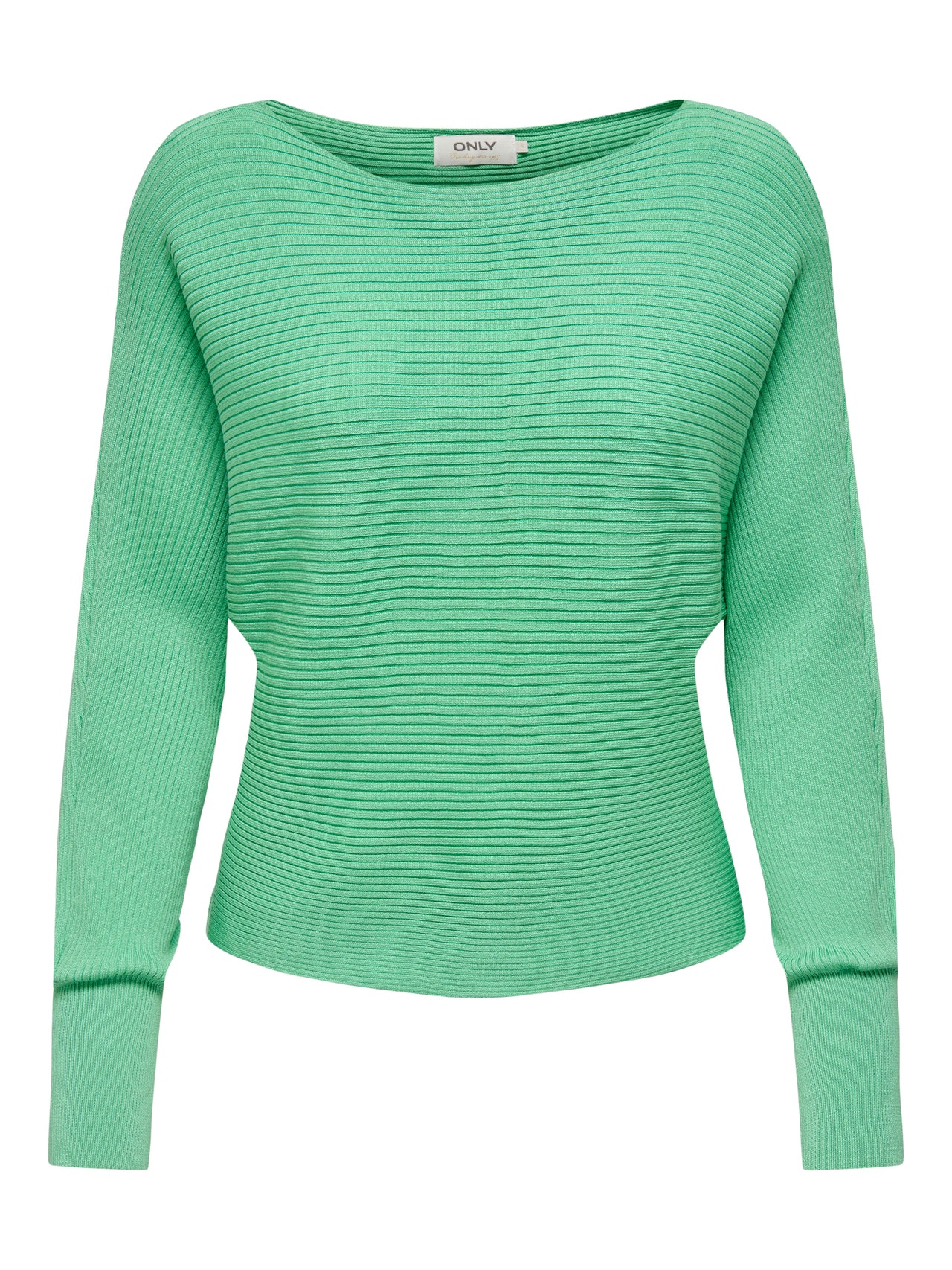 ONLY Pull-overs Col bateau Bas hauts -Jade Cream - 15226298