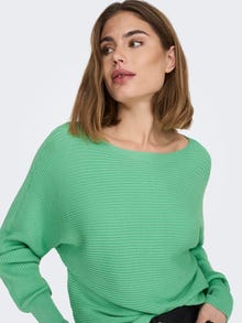 ONLY Pull-overs Col bateau Bas hauts -Jade Cream - 15226298