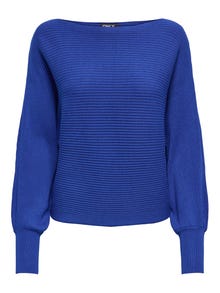 ONLY Boothals Hoge manchetten Pullover -Surf the Web - 15226298
