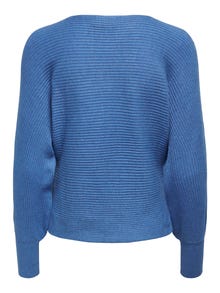 ONLY Båtringning Höga manschetter Pullover -Super Sonic - 15226298