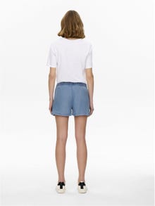 ONLY Shorts Relaxed Fit Taille moyenne -Medium Blue Denim - 15226321