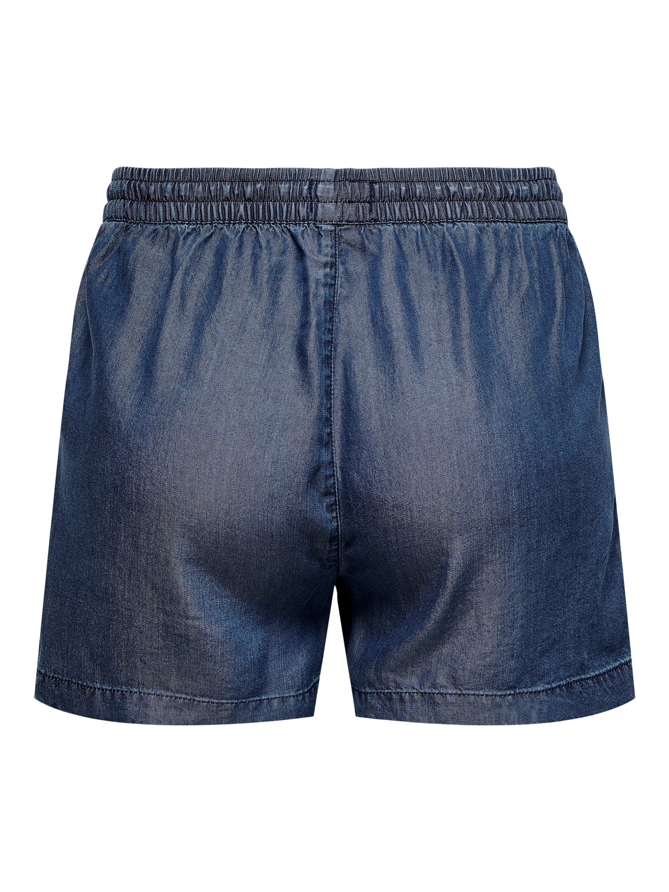 ONLPEMA Mittlere Taille Locker geschnitten Shorts | Dunkelblau | ONLY®