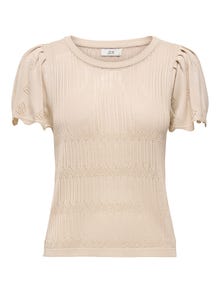 ONLY JDYSOLIS Knitted pullover -Tapioca - 15226335