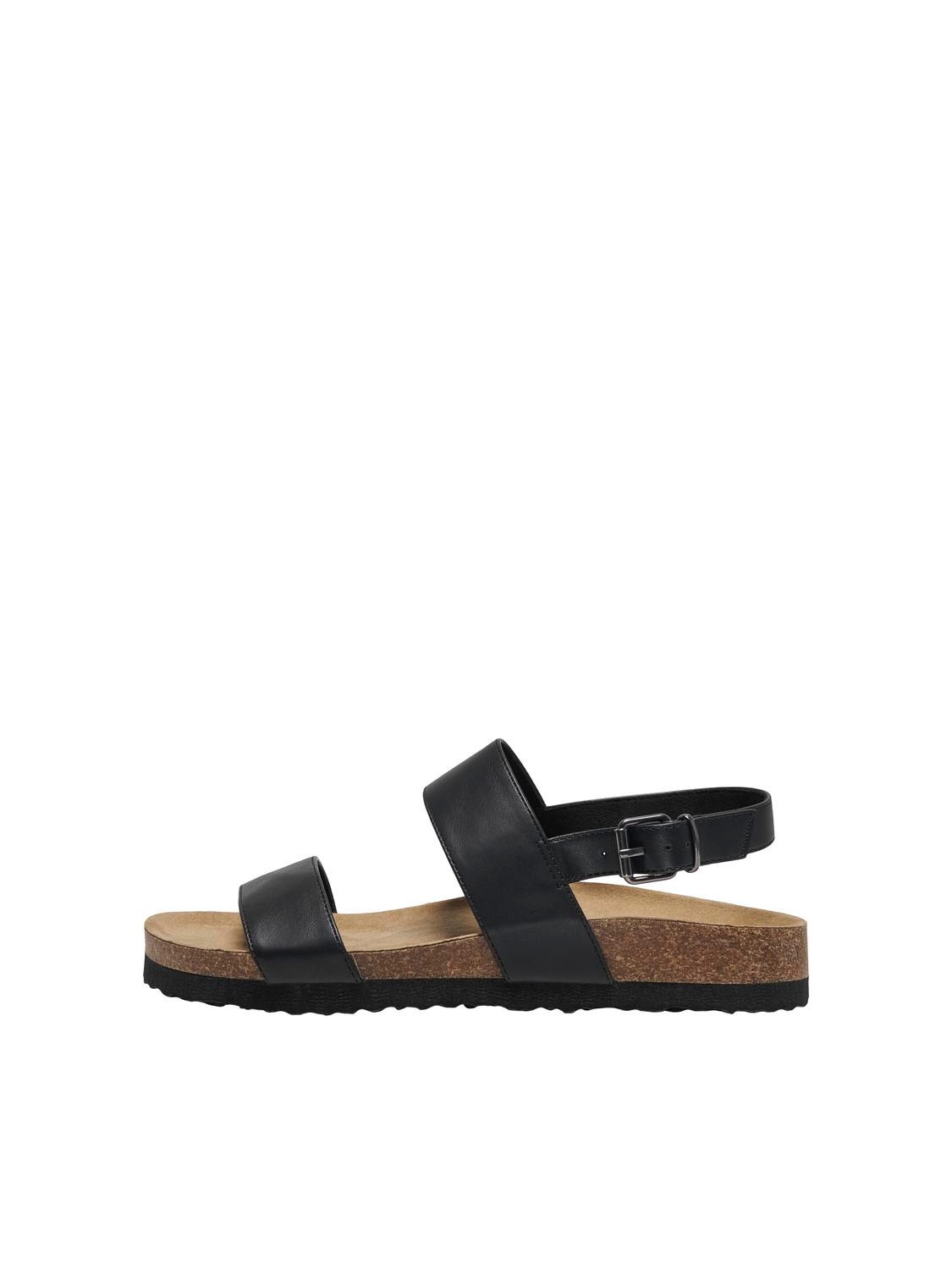 ONLY Sandals with buckle -Black - 15226582