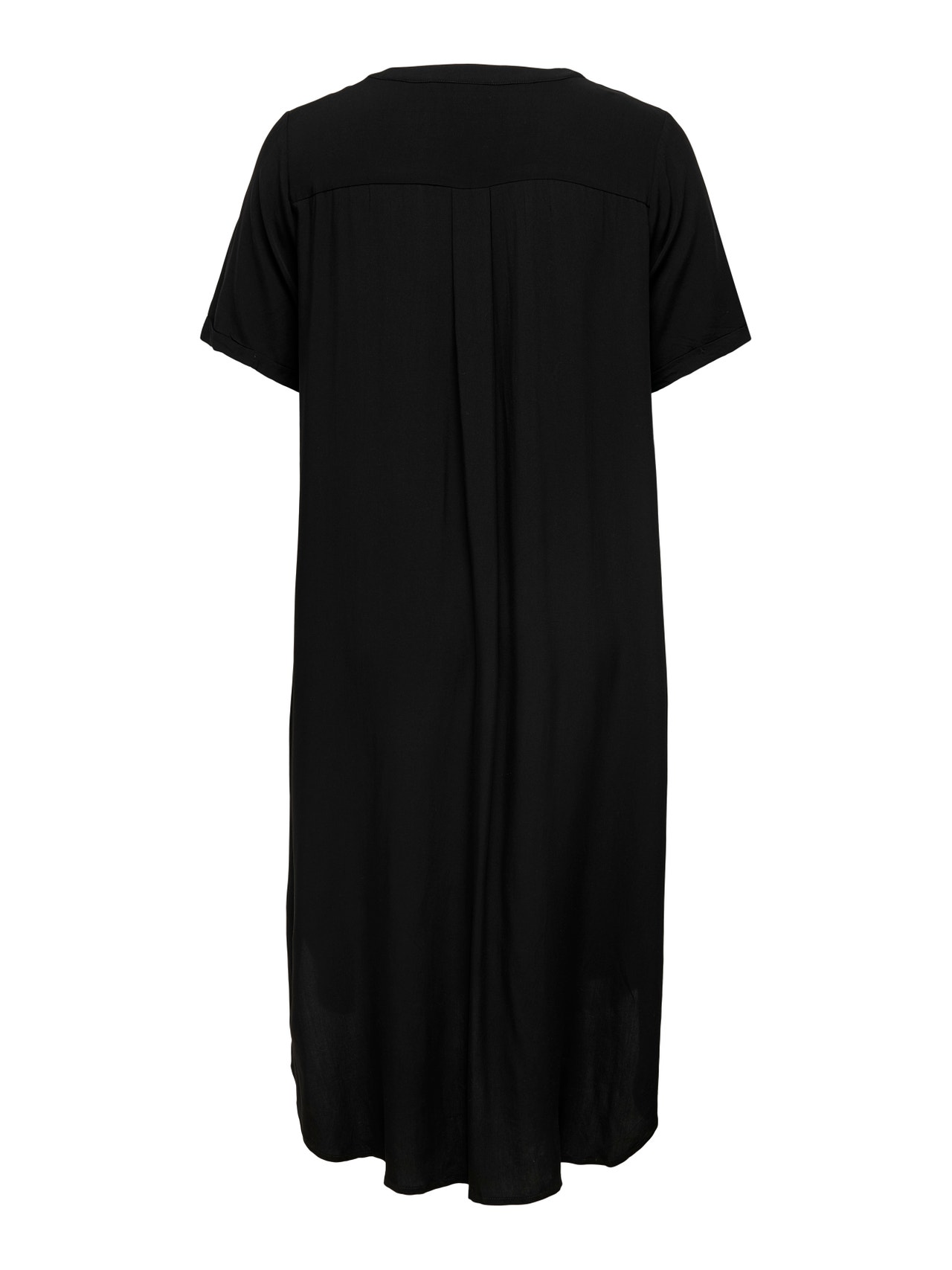 ONLY Curvy loose fitted Shirt dress -Black - 15226675