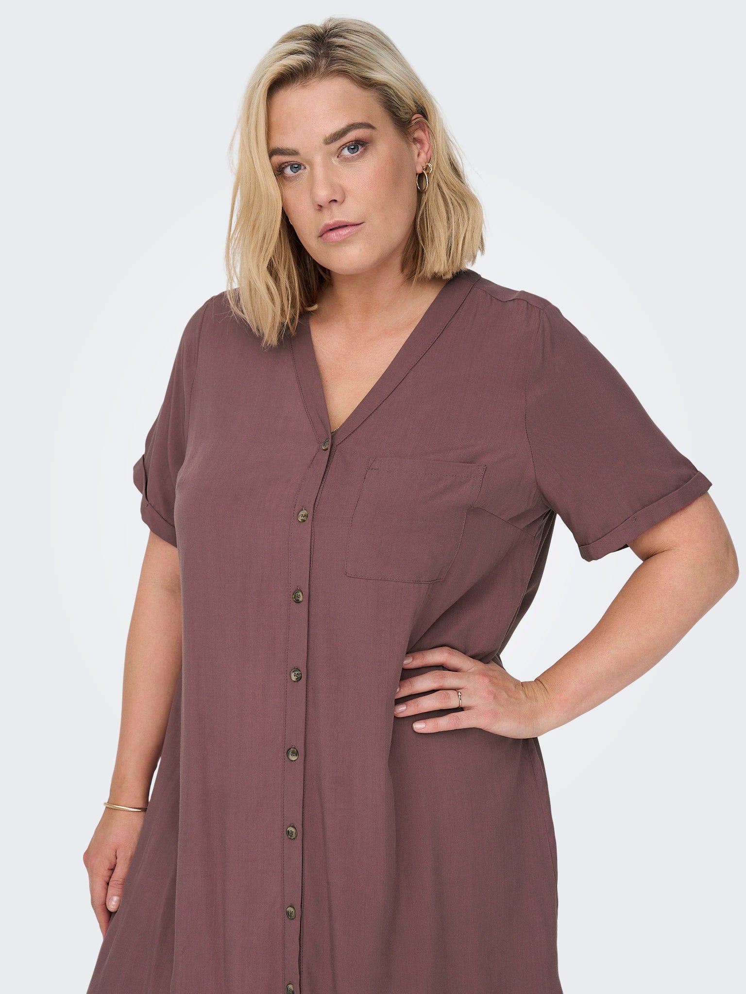 Fitted crew neck outlet tee dress