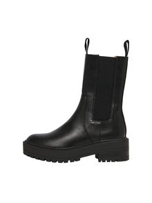 ONLY Faux leather Boots -Black - 15226844