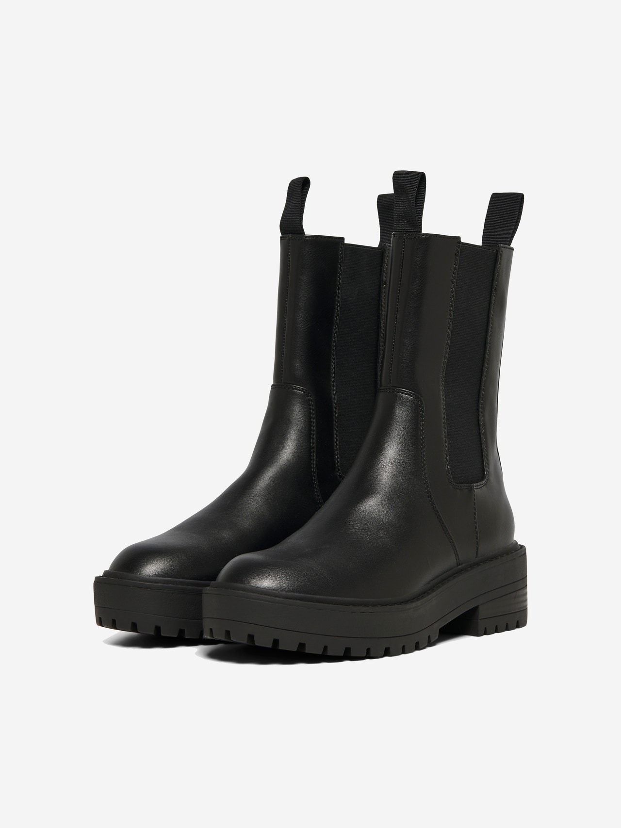 ONLY Bottes Bout rond -Black - 15226844