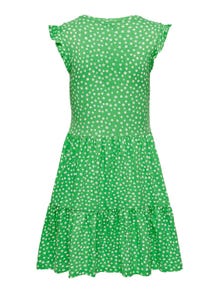 ONLY Volants Robe -Kelly Green - 15226992