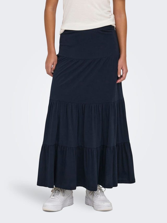 ONLY Maxi skirt with frills - 15226994