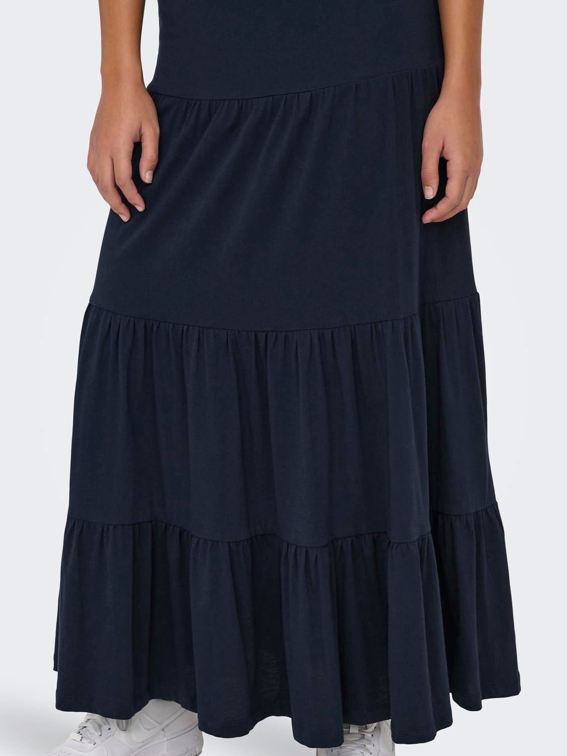 ONLY Maxi skirt with frills -Night Sky - 15226994