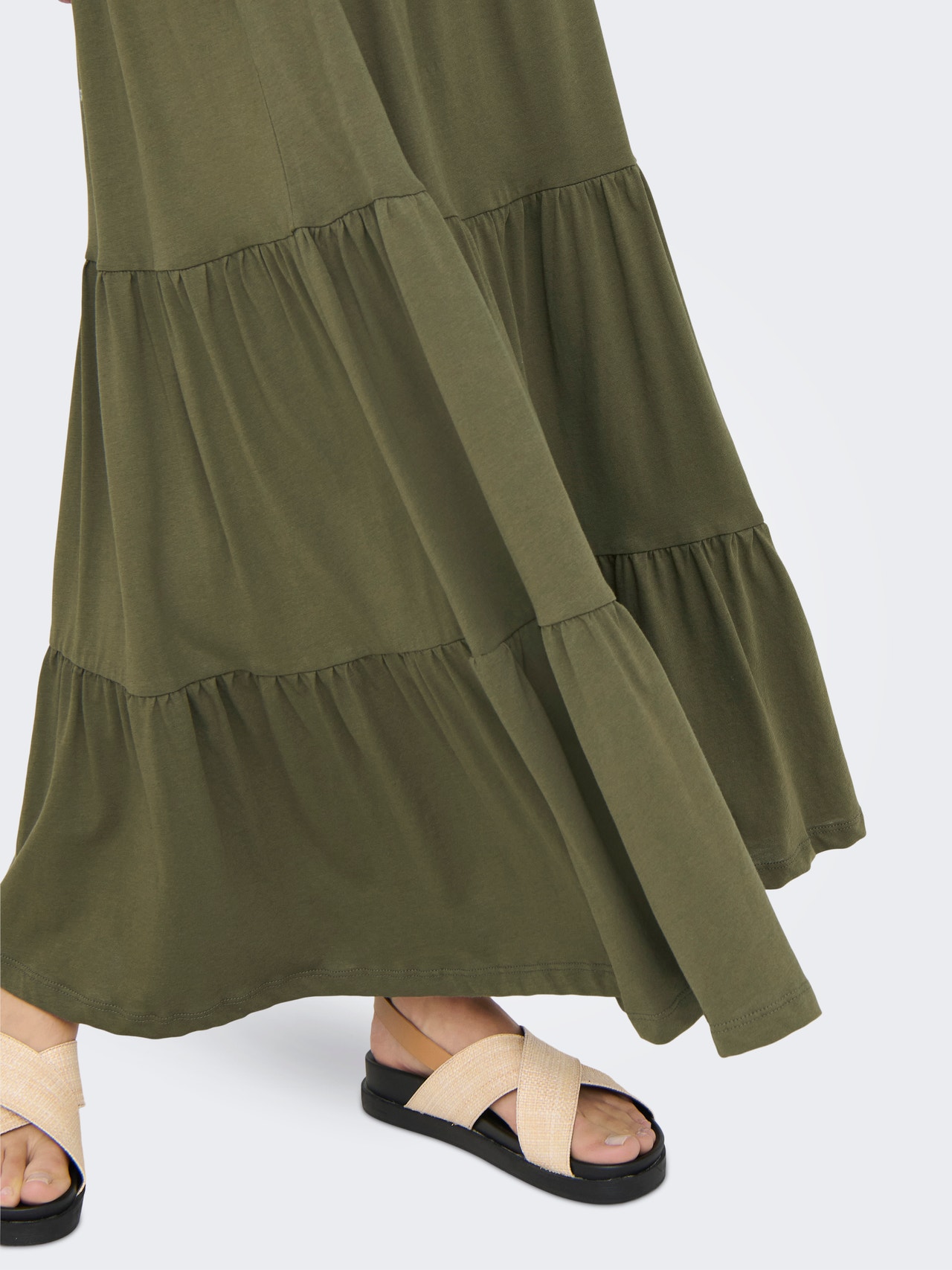 ONLY Maxi skirt with frills -Kalamata - 15226994
