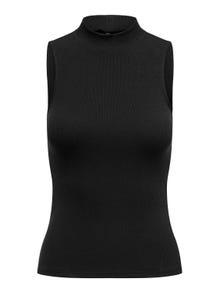 ONLY High neck Top -Black - 15227000
