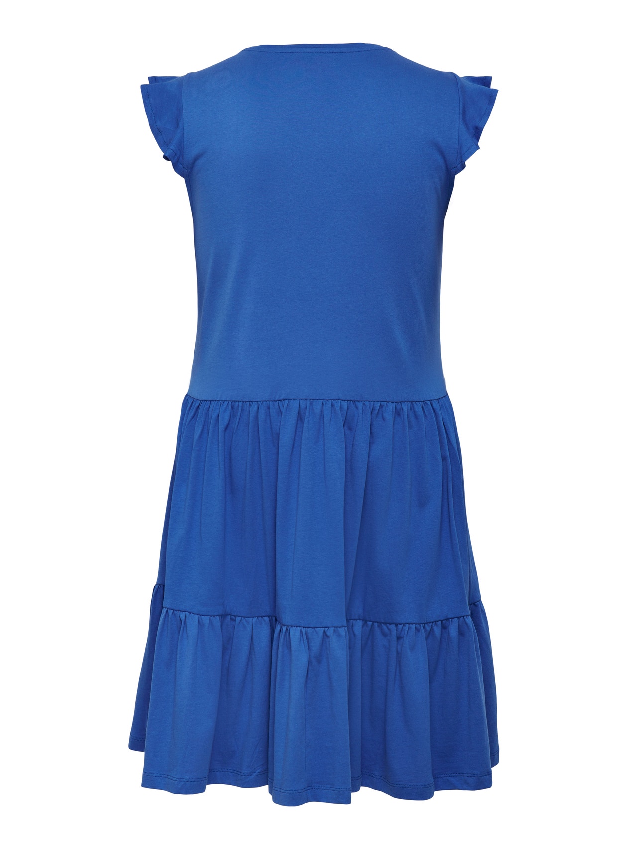 ONLY Regular fit V-Hals Korte jurk -Strong Blue - 15227182