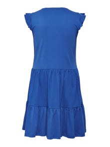ONLY Voluptueux volants Robe -Strong Blue - 15227182