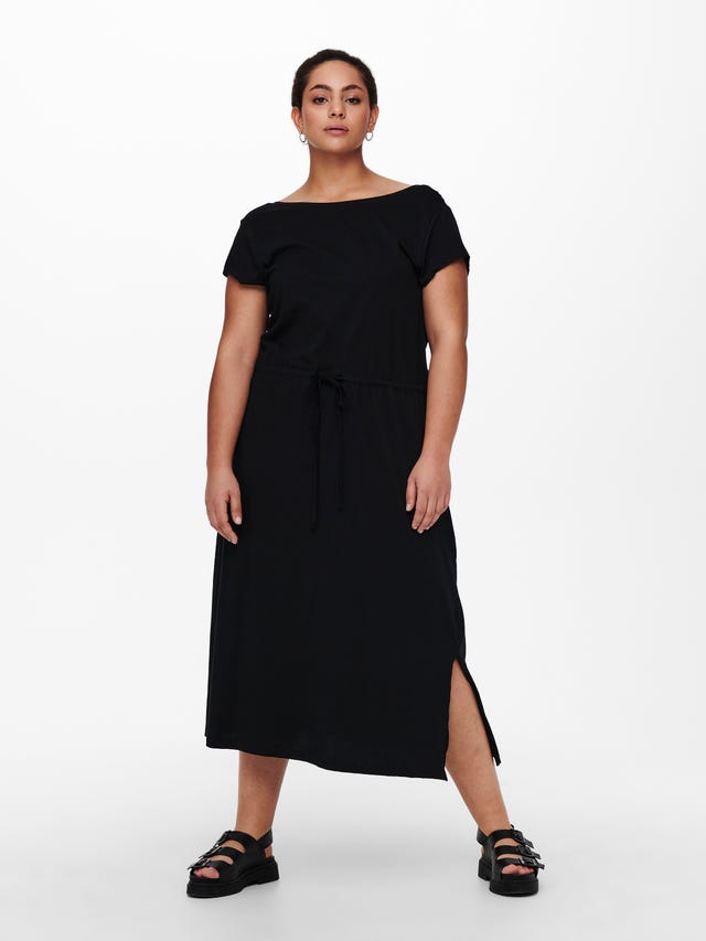 ONLY Regular Fit Round Neck Long dress - 15227183