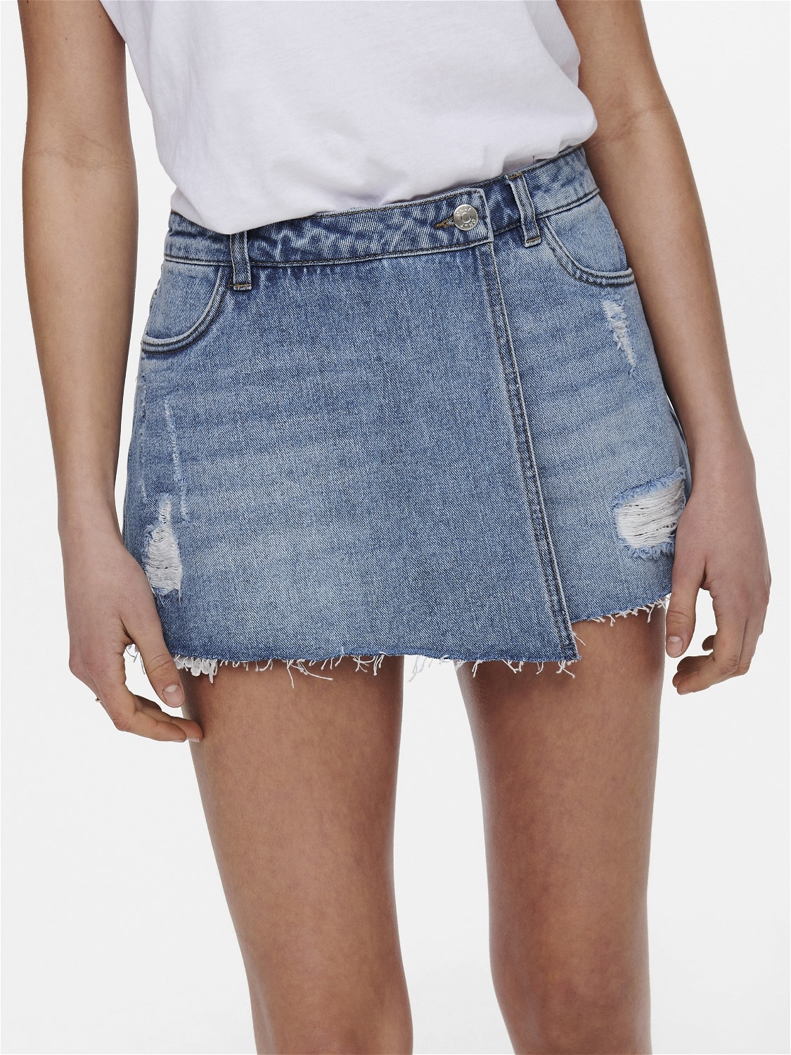 ONLY ONLTexas Life Reg Jeansshorts -Light Blue Denim - 15227220